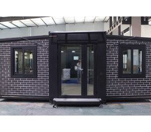 Conteneur maison Deluxe (19ft*20ft) salle de bain avec toilette et douche