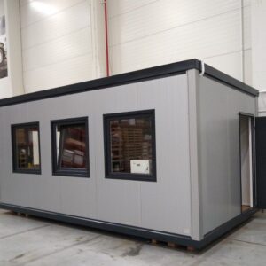 Conteneur de bureau 18 m² — 6,00 × 3,00 × 2,80 m