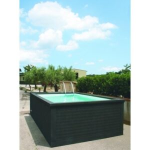 Mini container piscine mobile 5M25x2M55x1M26