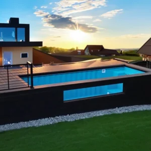 Conteneur piscine 20 pieds et 40 pieds